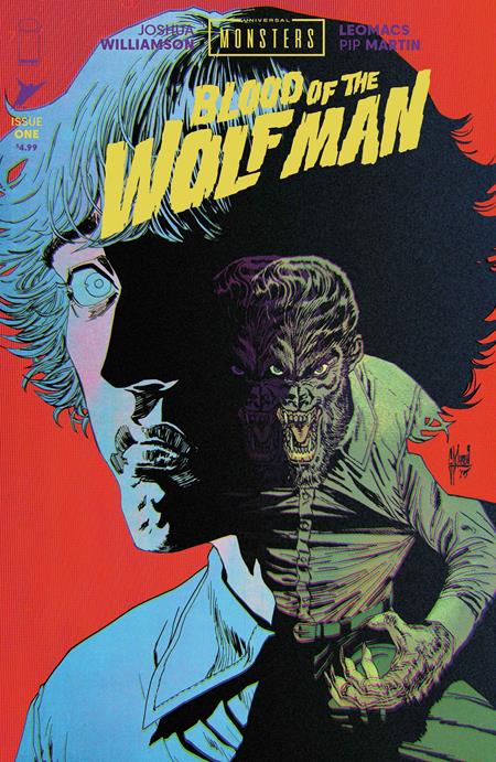 UNIVERSAL MONSTERS BLOOD OF THE WOLF MAN #1 (OF 4) CVR G INC 1:100 GUILLEM MARCH FOIL VAR