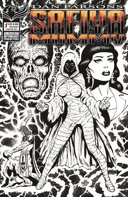 DAN PARSONS SAFIYA MUMMY #1 CVR C DAN PARSONS LIMITED EDITION VAR (MR) Previously Solicited Thru Diamond