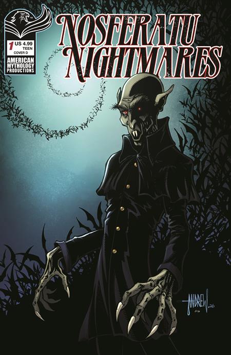 NOSFERATU NIGHTMARES #1 CVR D ANDREW MANGUM VAR Previously Solicited Thru Diamond