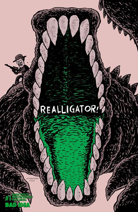 REALLIGATOR #1 (ONE SHOT) CVR H INC 1:100 MANIX ABRERA ERROR EDITION VAR