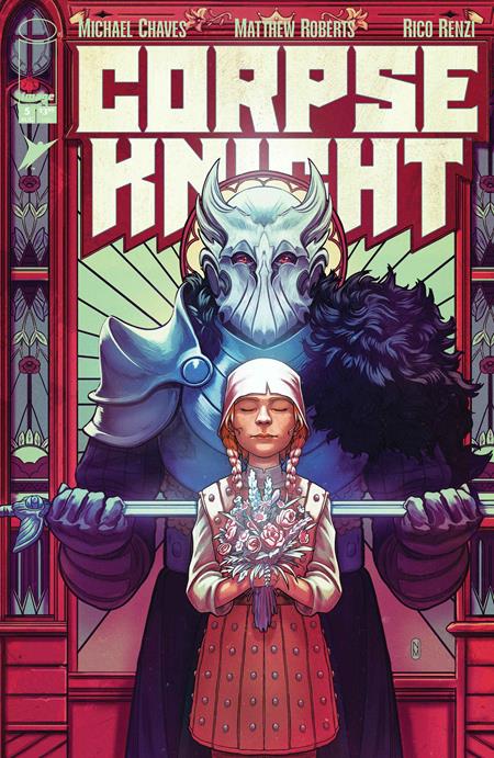 CORPSE KNIGHT #5 (OF 6) CVR D INC 1:25 NIMIT MALAVIA STAINED GLASS VAR (MR)