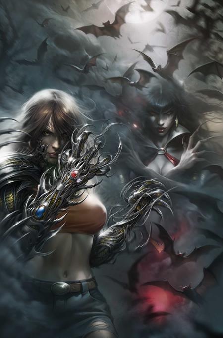 VAMPIRELLA X WITCHBLADE SPECIAL #1 (ONE SHOT) CVR L INC 1:20 FRANCESCO MATTINA VIRGIN VAR