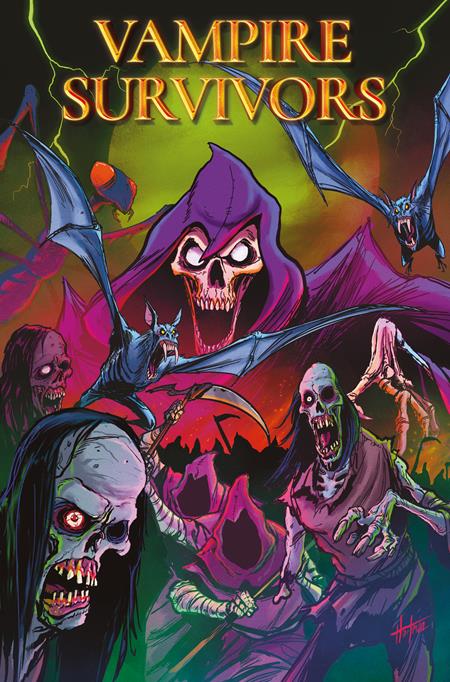 VAMPIRE SURVIVORS #1 (OF 4) CVR B DAVID HARTMAN VAR