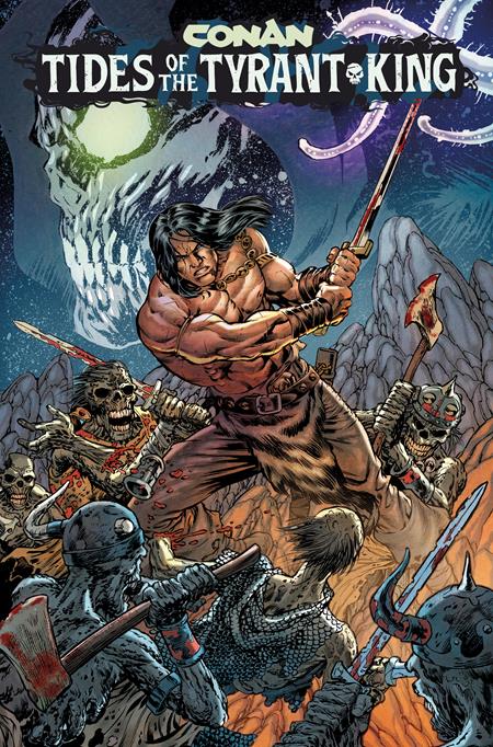 CONAN THE BARBARIAN TIDES OF THE TYRANT KING #1 (OF 4) CVR D JESUS MERINO VAR (MR)