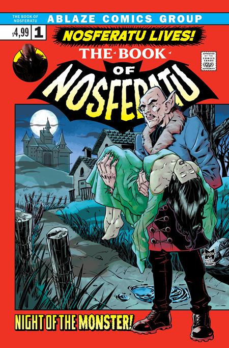 BOOK OF NOSFERATU #1 (OF 4) CVR C MATT GAUDIO HOMAGE VAR (MR) Previously offered through Diamond. Never fulfilled.