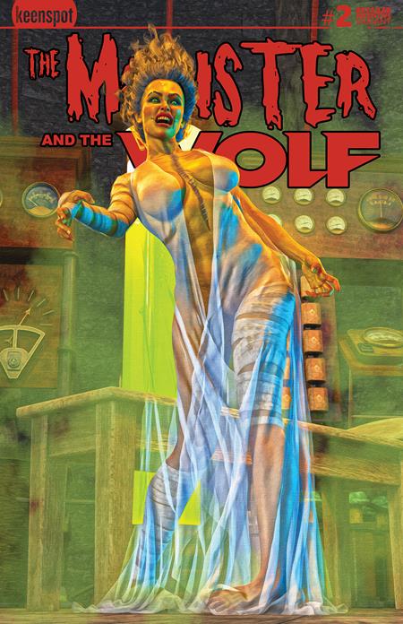 MARK SPEARS MONSTERS THE MONSTER & THE WOLF #2 CVR D INC 1:100 MARK SPEARS THE AWAKENING HOLOFOIL VAR