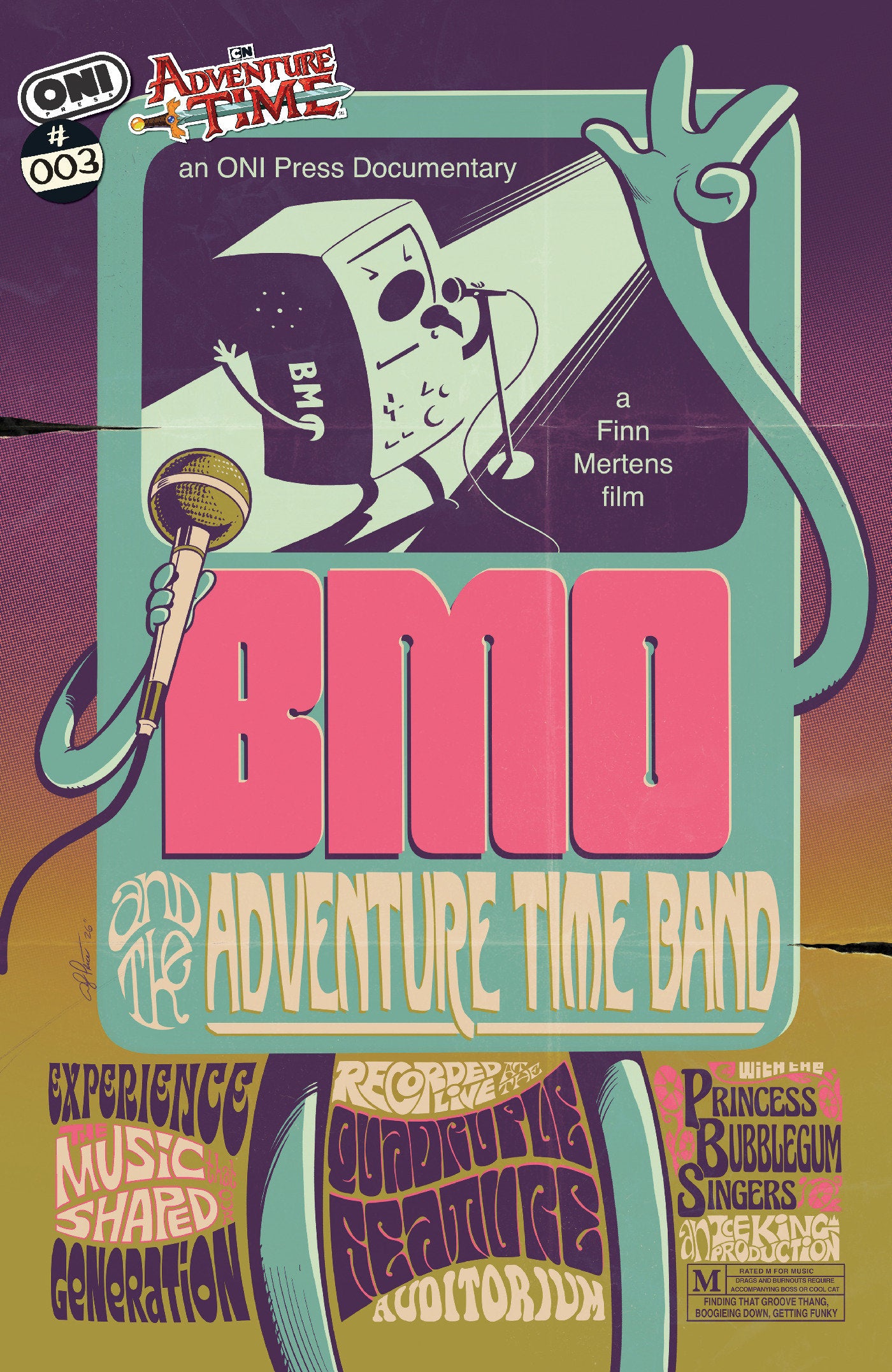ADVENTURE TIME QUADRUPLE FEATURE #3 CVR C INC 1:10 ANDY PRICE VAR