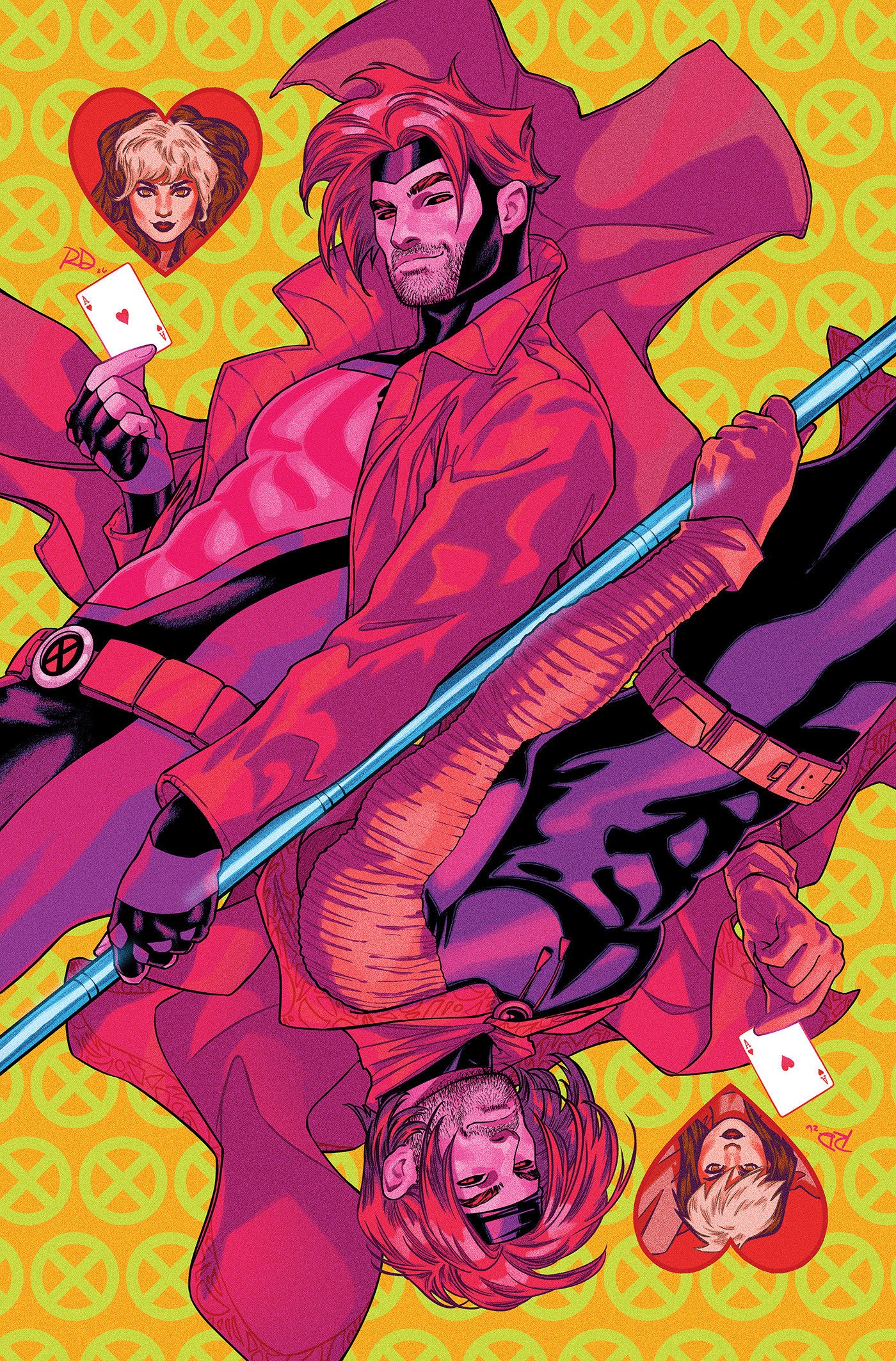 GAMBIT GONE #1 RUSSELL DAUTERMAN VIRGIN VARIANT 1:50