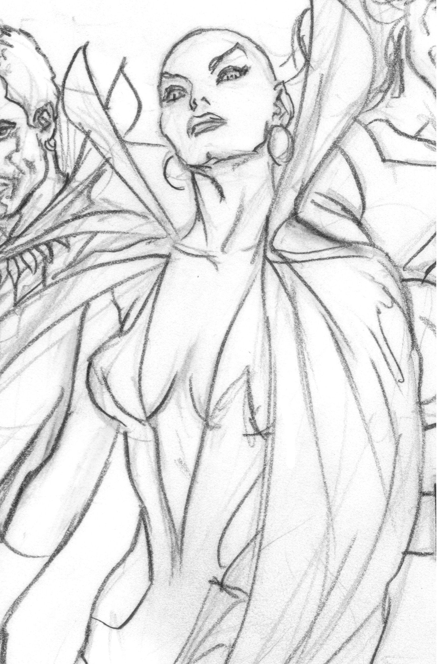 AVENGERS: ARMAGEDDON #4 ALEX ROSS TIMELESS VIRGIN SKETCH VARIANT 1:50