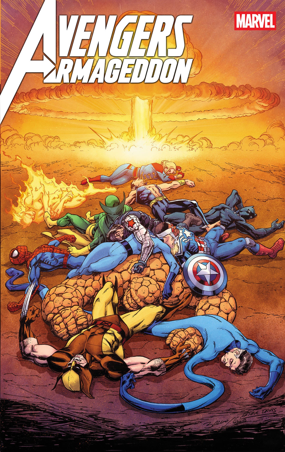 AVENGERS: ARMAGEDDON #5 MARK BAGLEY VARIANT 1:25