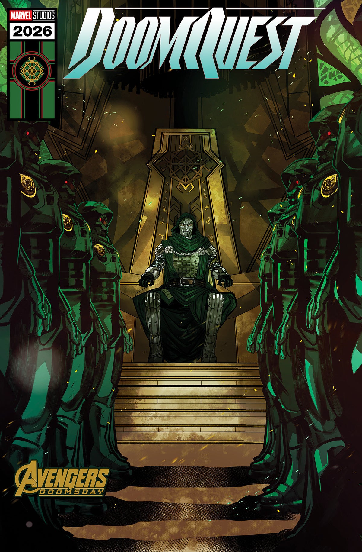 DOOMQUEST #6 COVER D GUILHERME BALBI MARVEL STUDIOS DOOMSDAY VARIANT