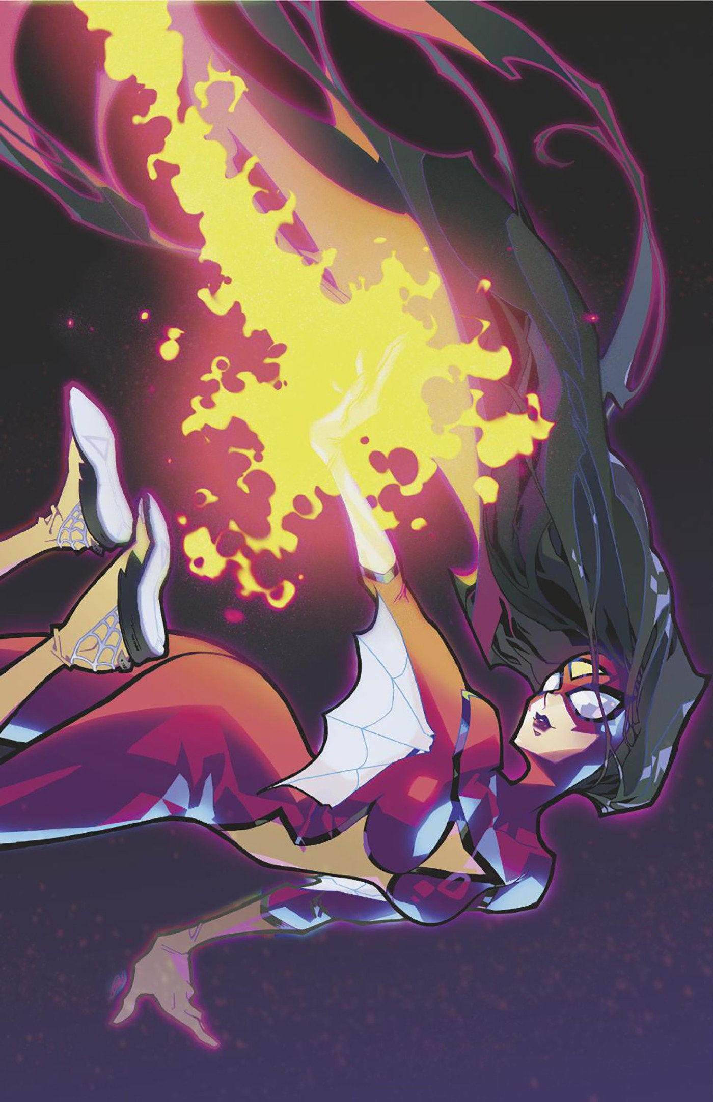 SPIDER-WOMAN 50TH ANNIVERSARY SPECIAL #1 ROSE BESCH SPIDER-WOMAN VIRGIN VARIANT 1:50