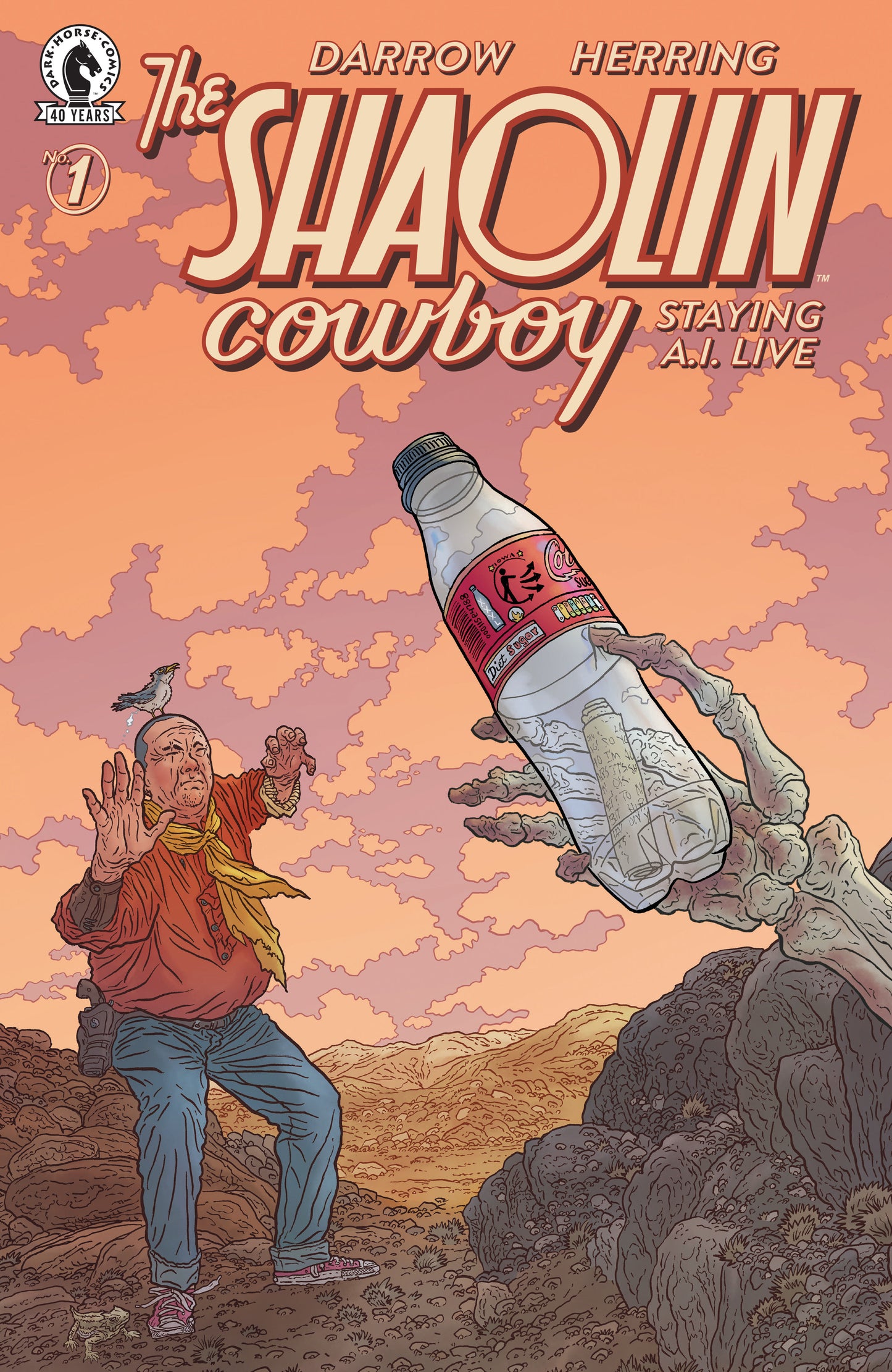 Shaolin Cowboy: Staying A.I.Live #1 CVR A Geof Darrow