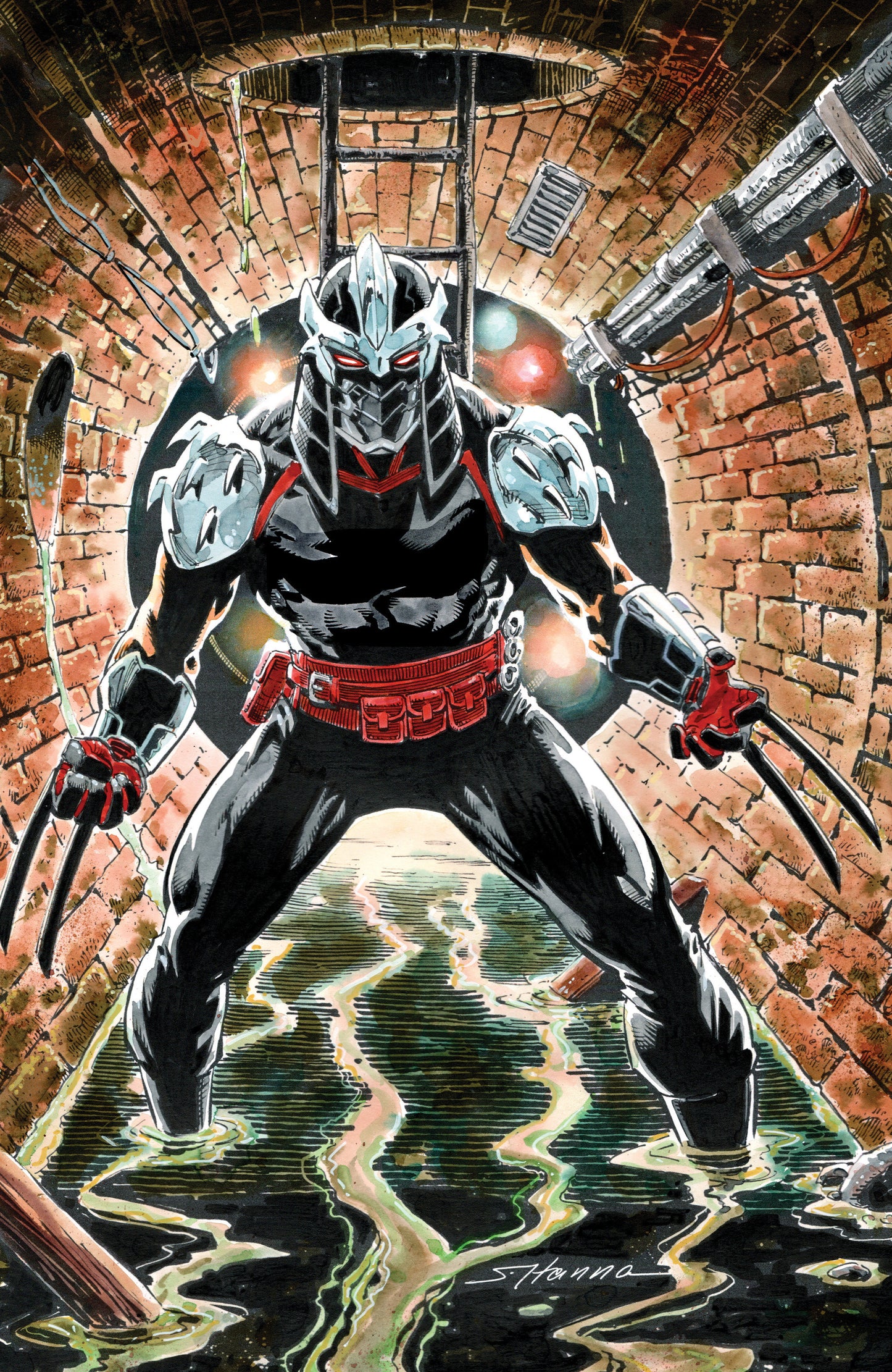 Teenage Mutant Ninja Turtles: Shredder #10 Variant RI 1:25 (Hanna Full Art)