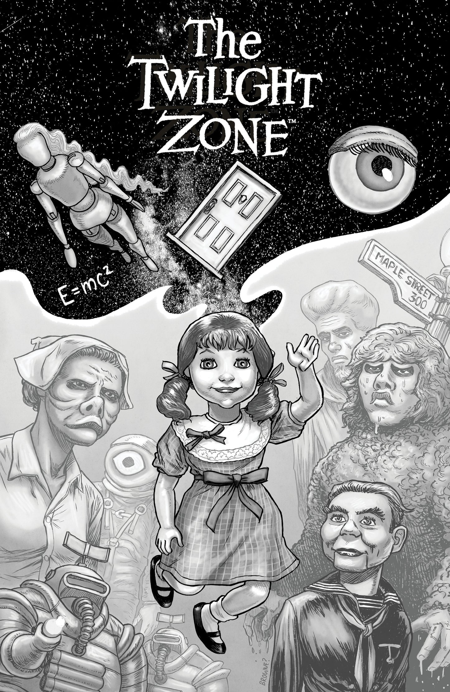 The Twilight Zone #10 Variant RI 1:10 (Browne)