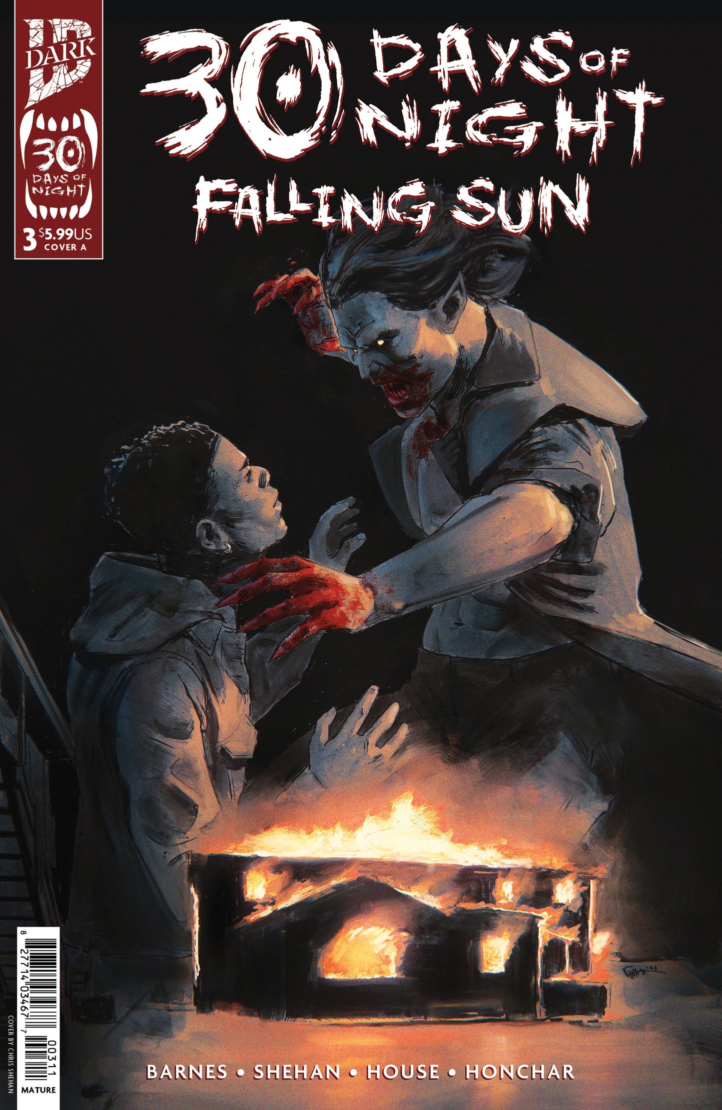30 Days of Night: Falling Sun #3 Cover A (Shehan)