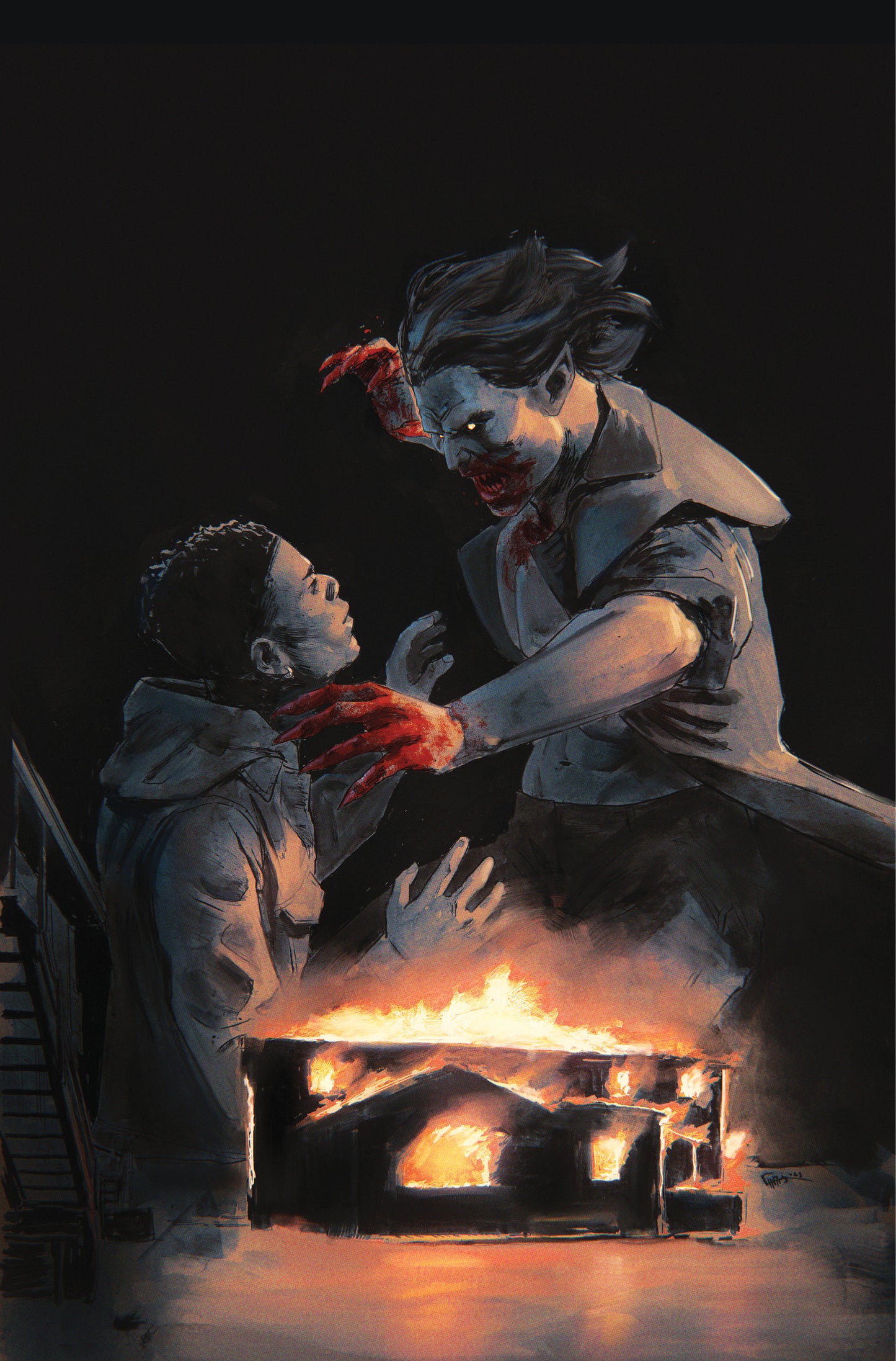 30 Days of Night: Falling Sun #3 Variant RI 1:15 (Shehan Full Art)