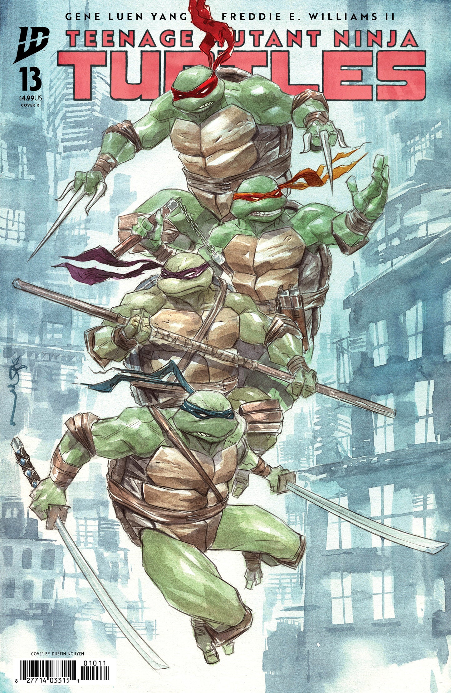 Teenage Mutant Ninja Turtles #13 Variant RI 1:100 (Nguyen)