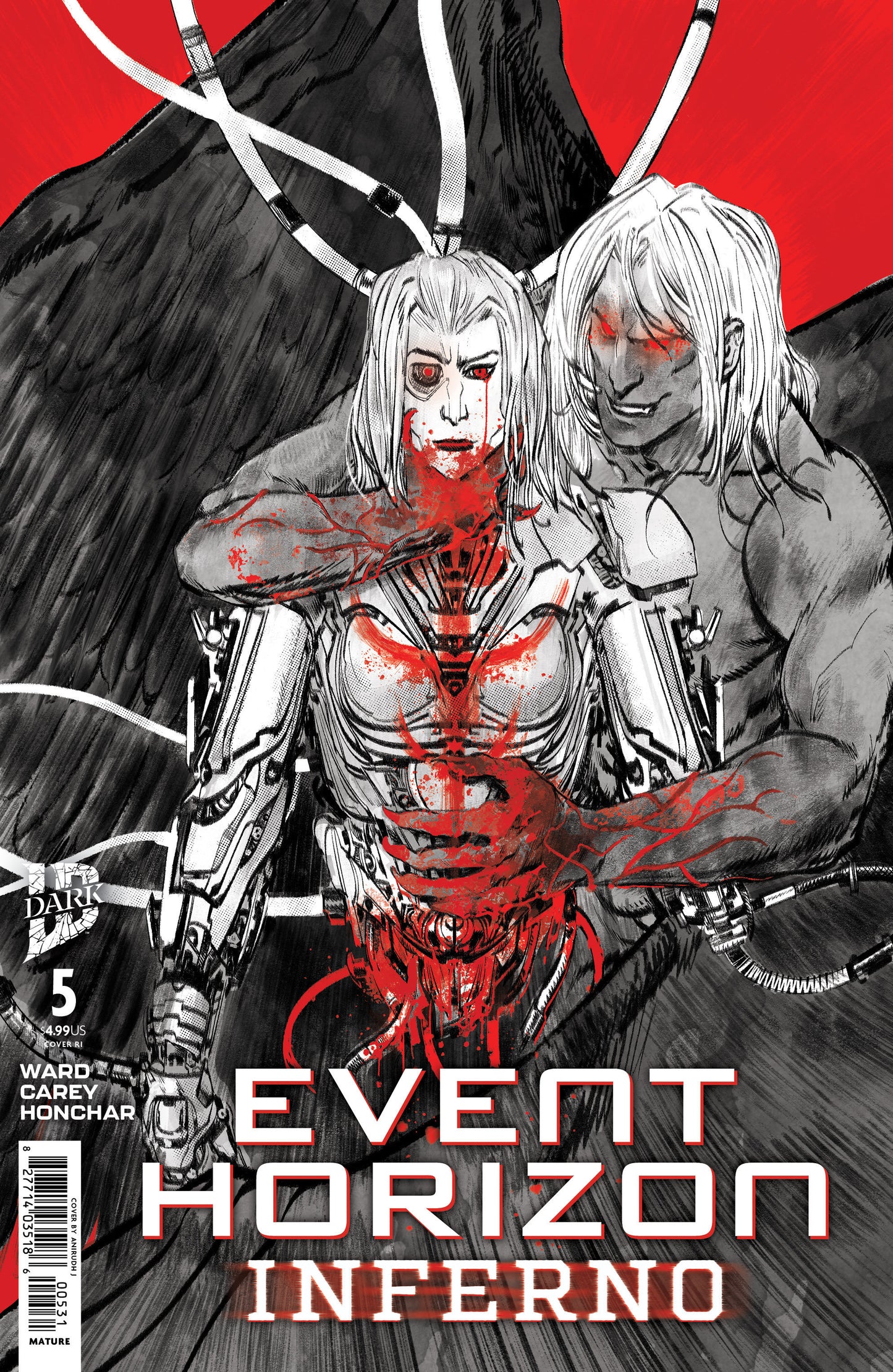 Event Horizon: Inferno #5 Variant RI 1:10 (J, Anirudh)