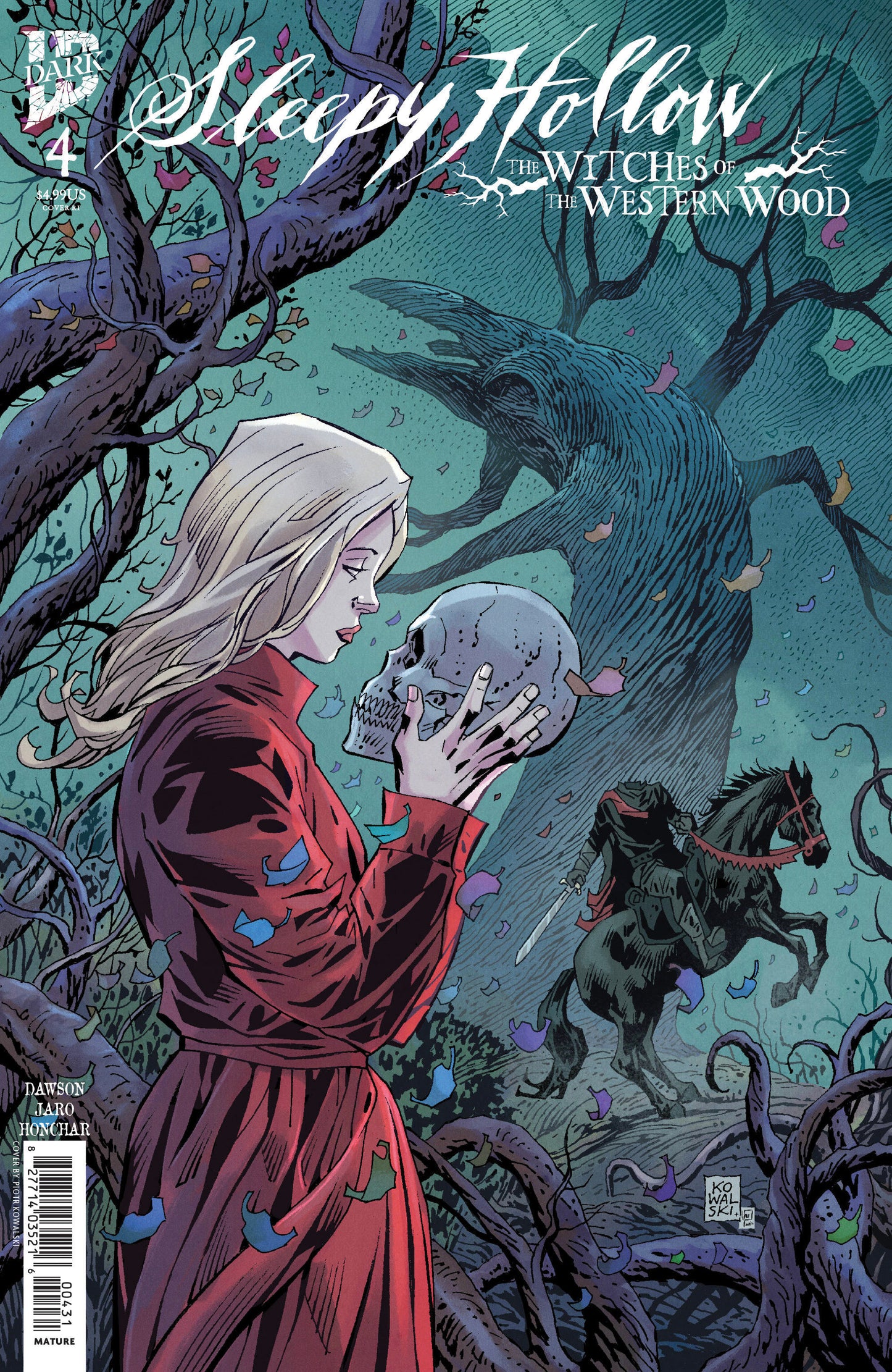 Sleepy Hollow: The Witches of the Western Wood #4 Variant RI 1:10 (Kowalski)