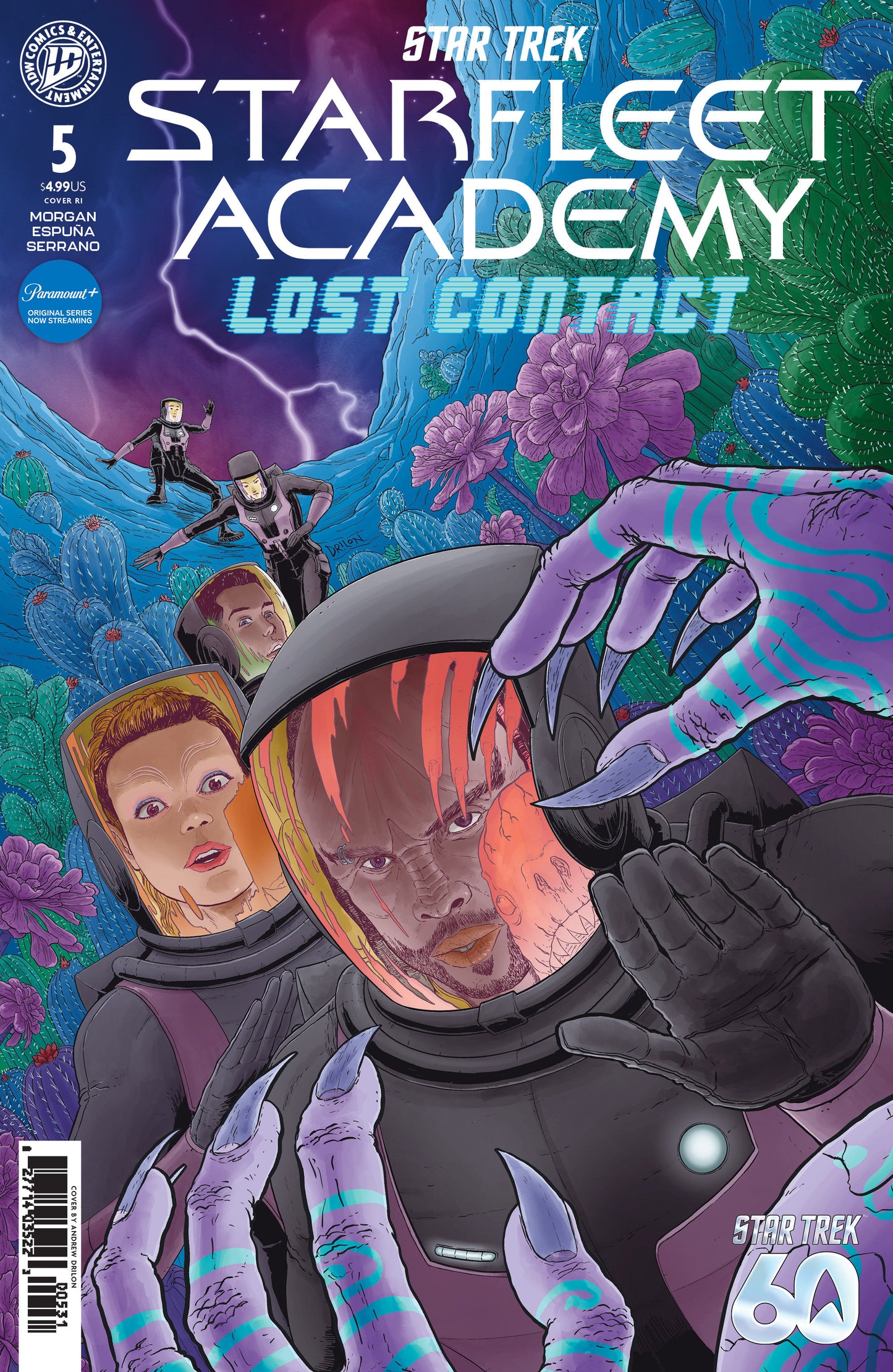 Star Trek: Starfleet Academy--Lost Contact #5 Variant RI 1:10 (Drilon)
