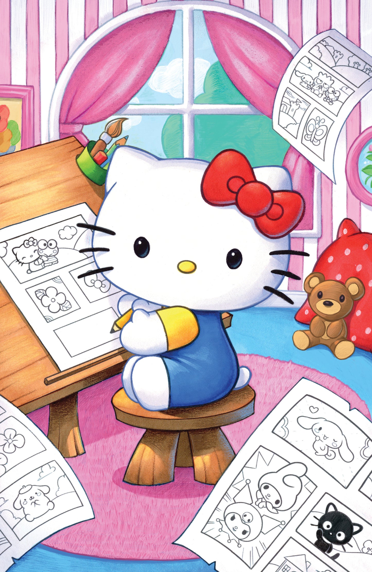 Hello Kitty and Friends: Hello World! #1 Variant RI 1:50 (Zullo Uminga Full Art)