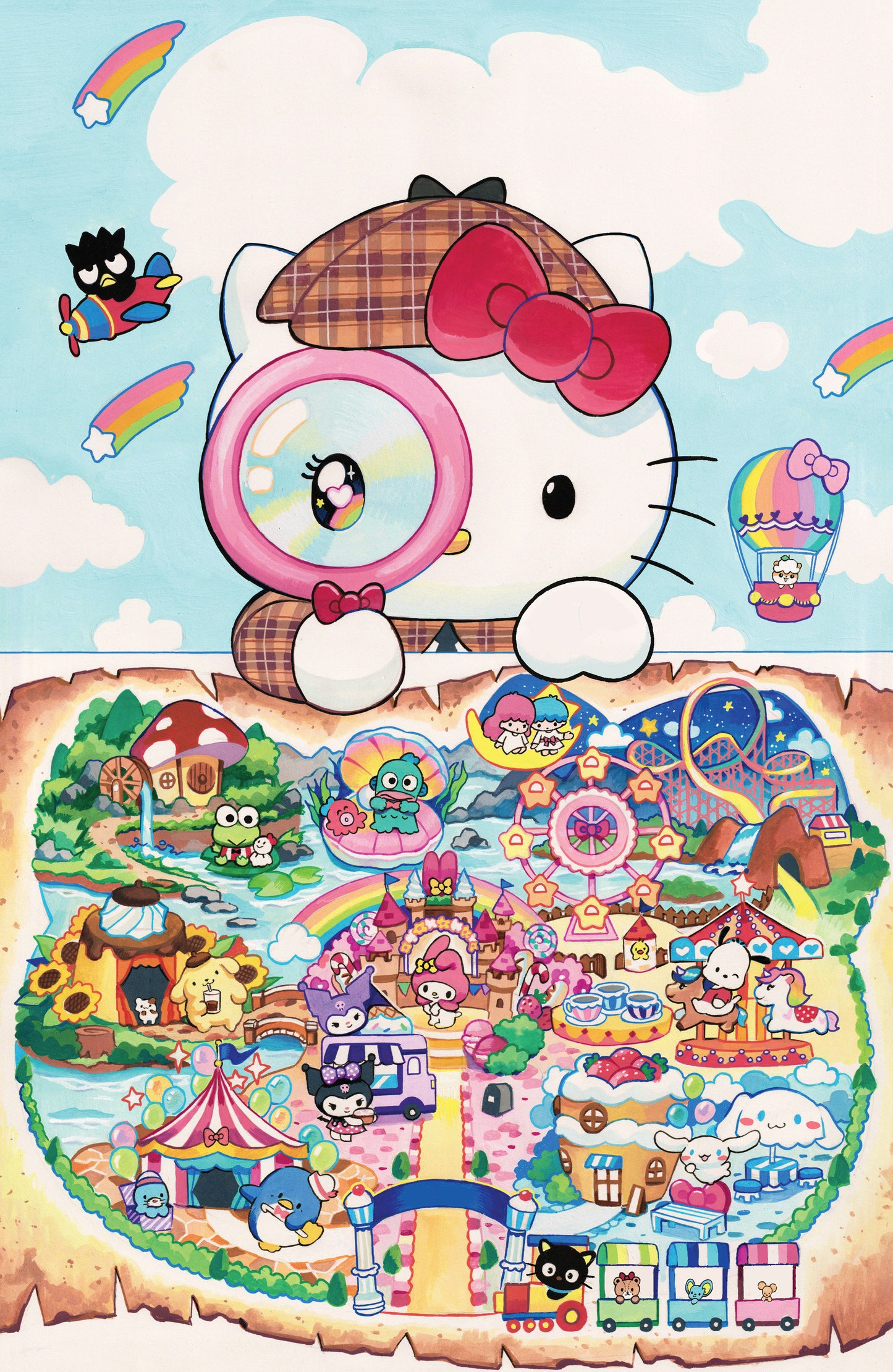 Hello Kitty and Friends: Hello World! #1 Variant RI 1:100 (Gonzales Full Art)