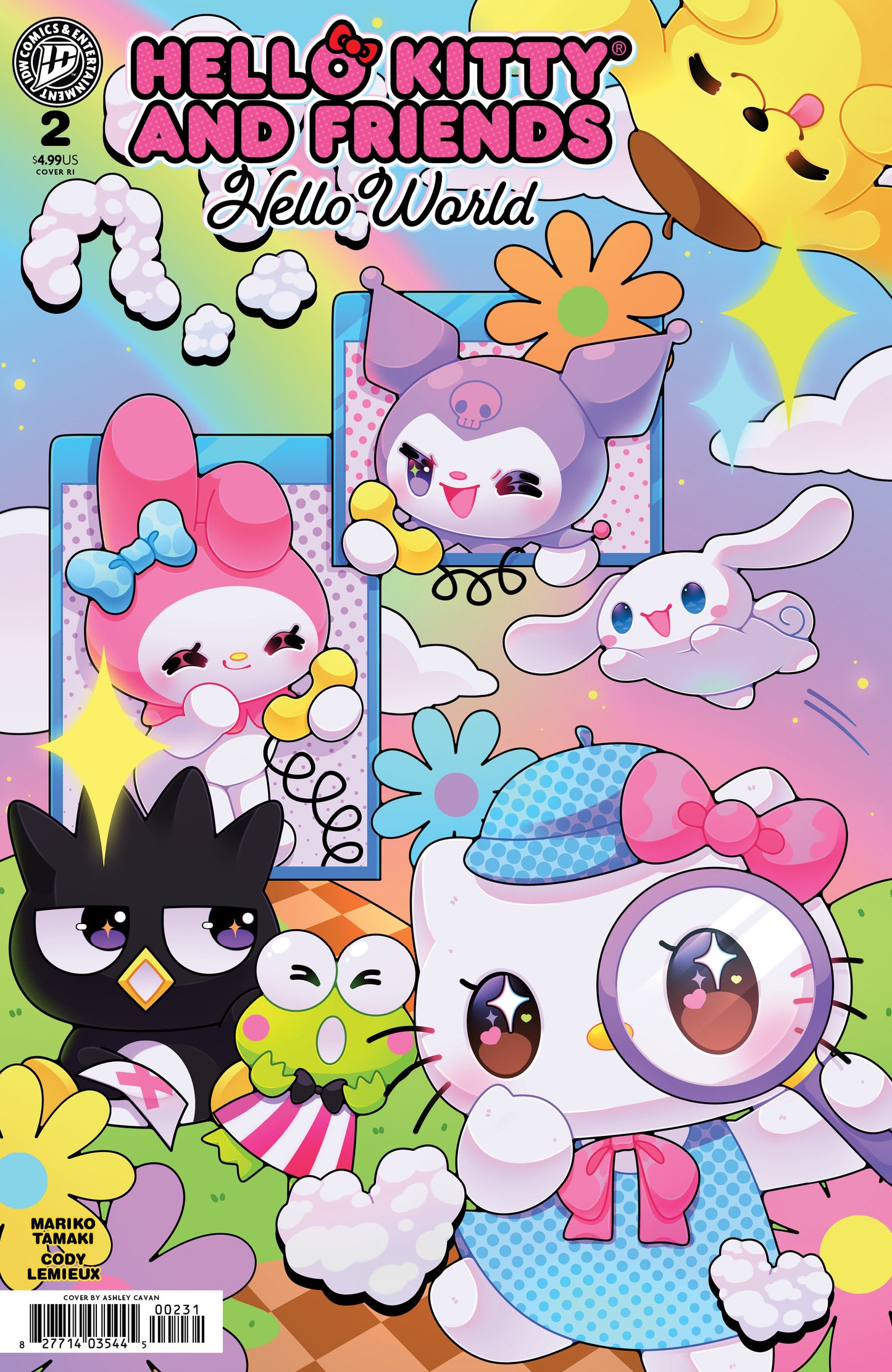 Hello Kitty and Friends: Hello World! #2 Variant RI 1:10 (Cavan)