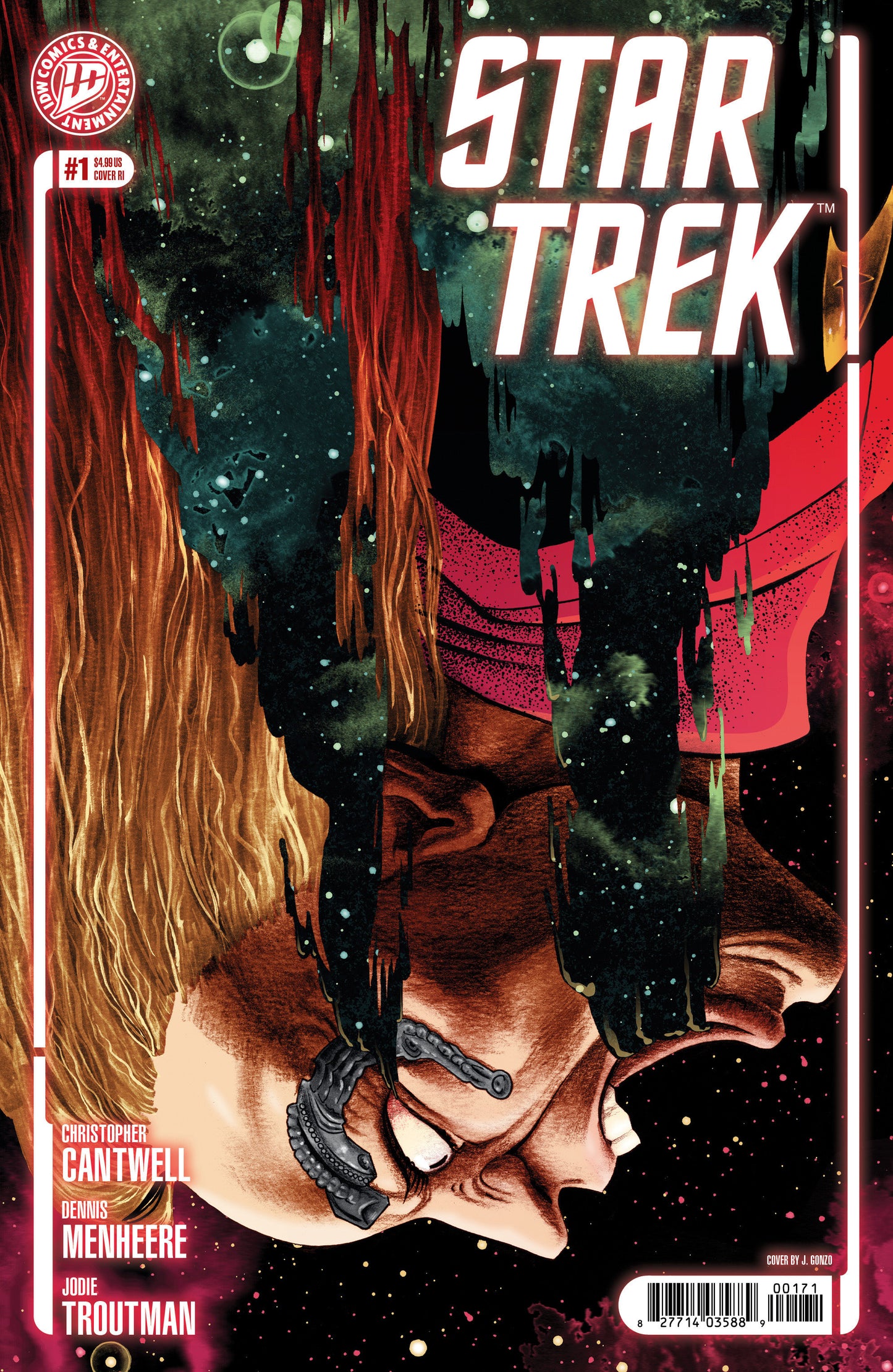 Star Trek (2026) #1 Variant RI 1:25 (J. Gonzo)
