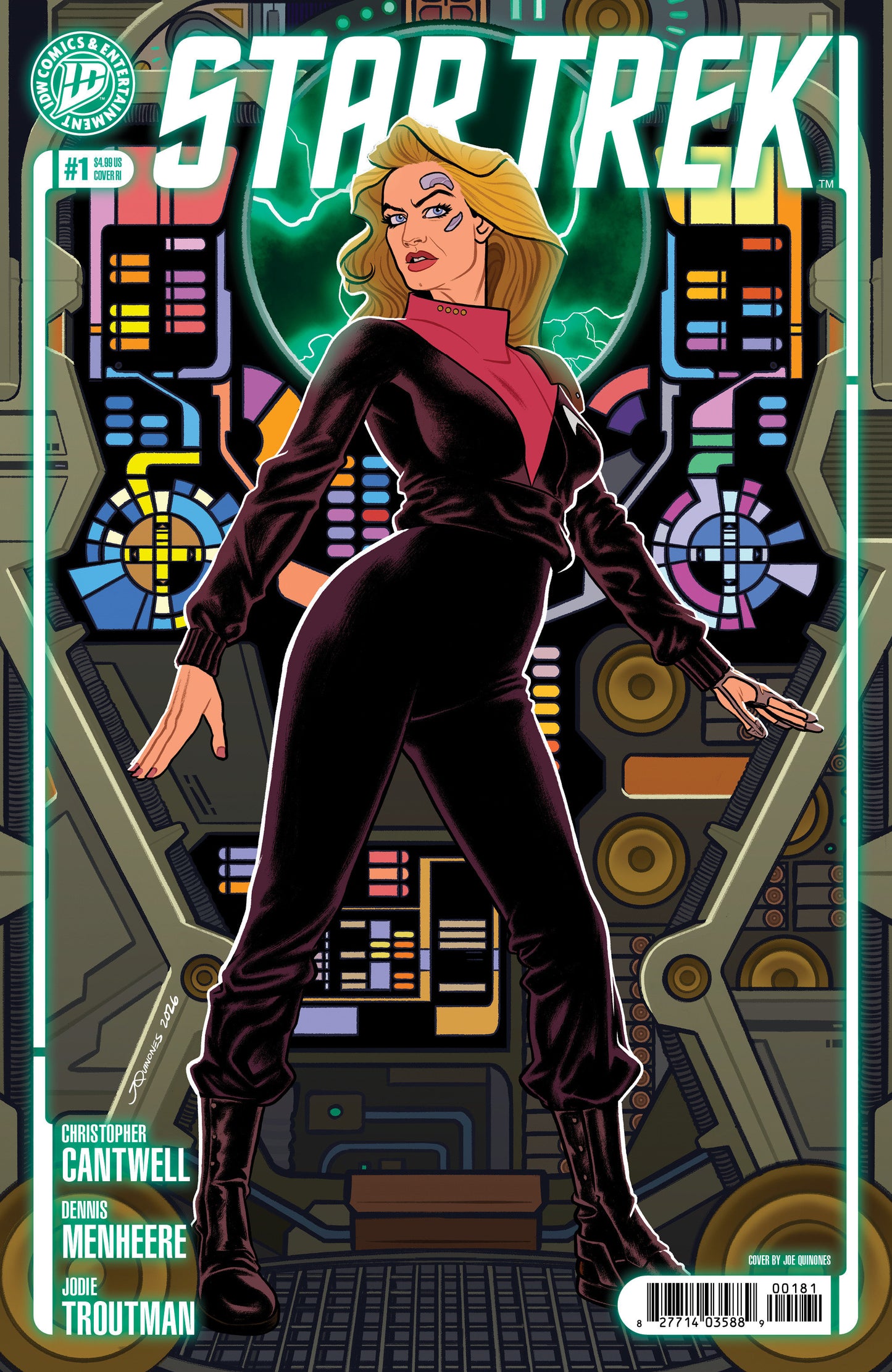Star Trek (2026) #1 Variant RI 1:50 (Quinones)