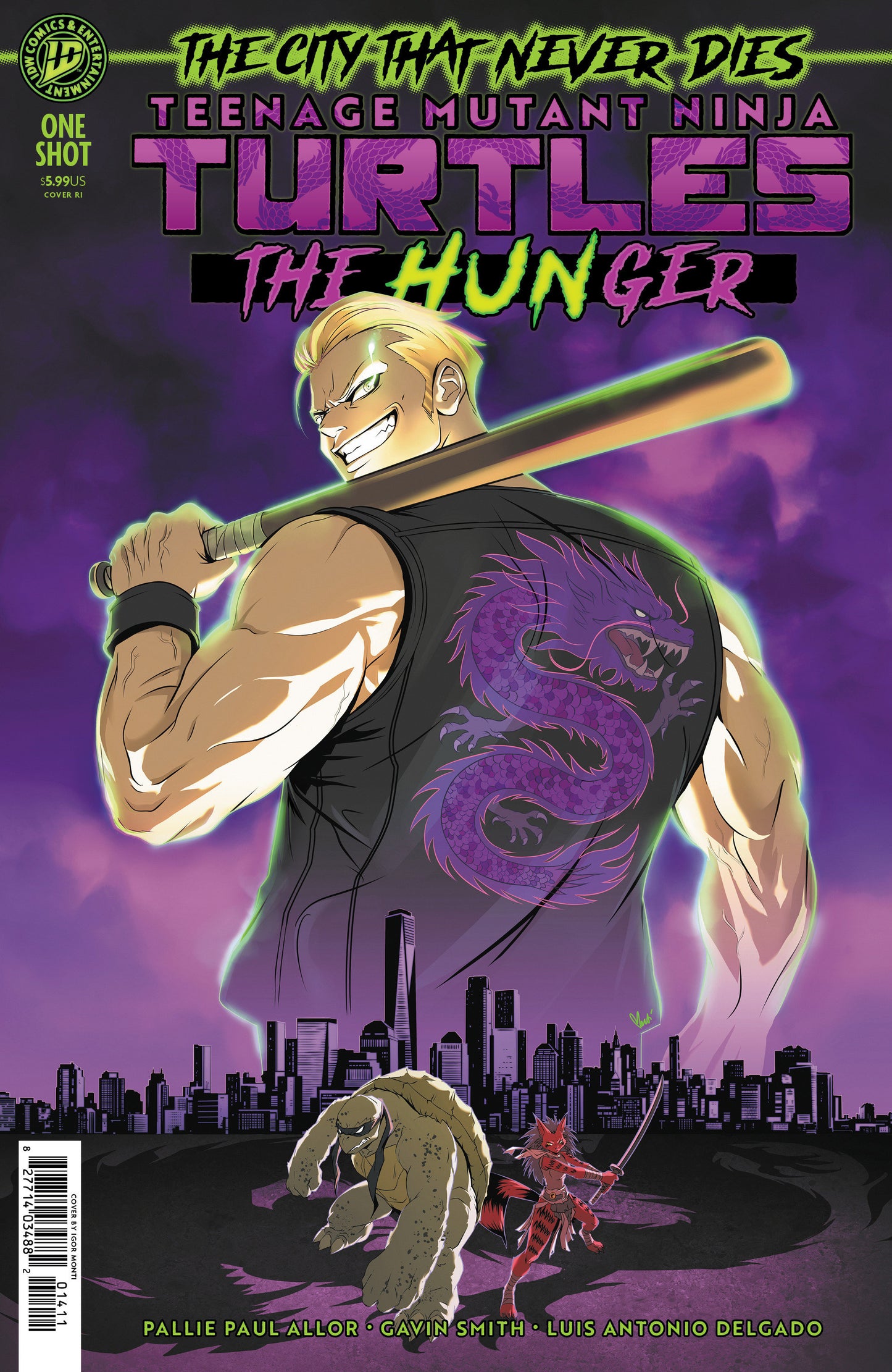 Teenage Mutant Ninja Turtles: The Hunger Variant RI 1:10 (Monti)