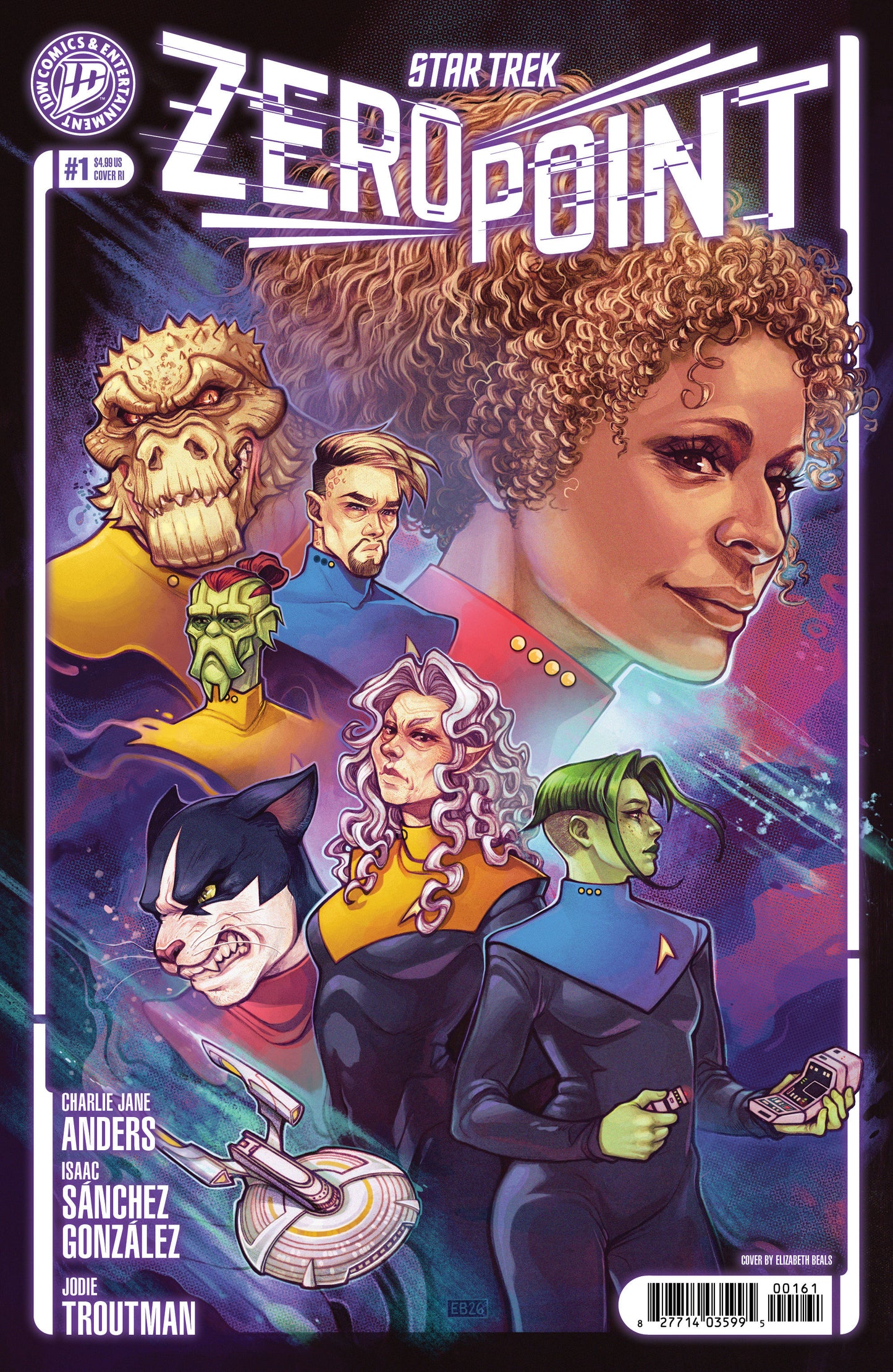 Star Trek: Zero Point #1 Variant RI 1:10 (Beals)