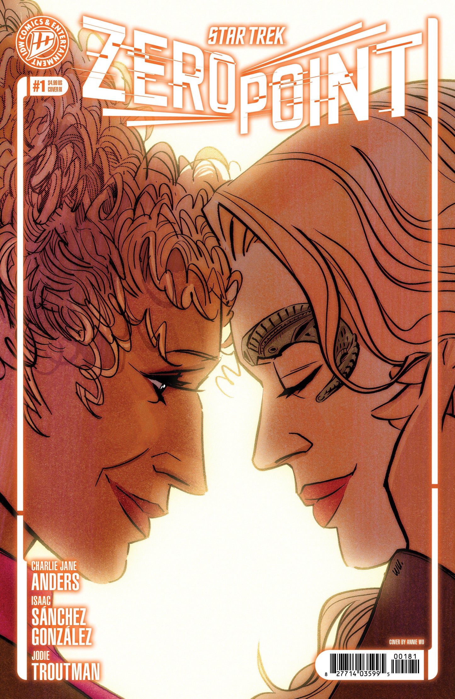 Star Trek: Zero Point #1 Variant RI 1:50 (Wu)