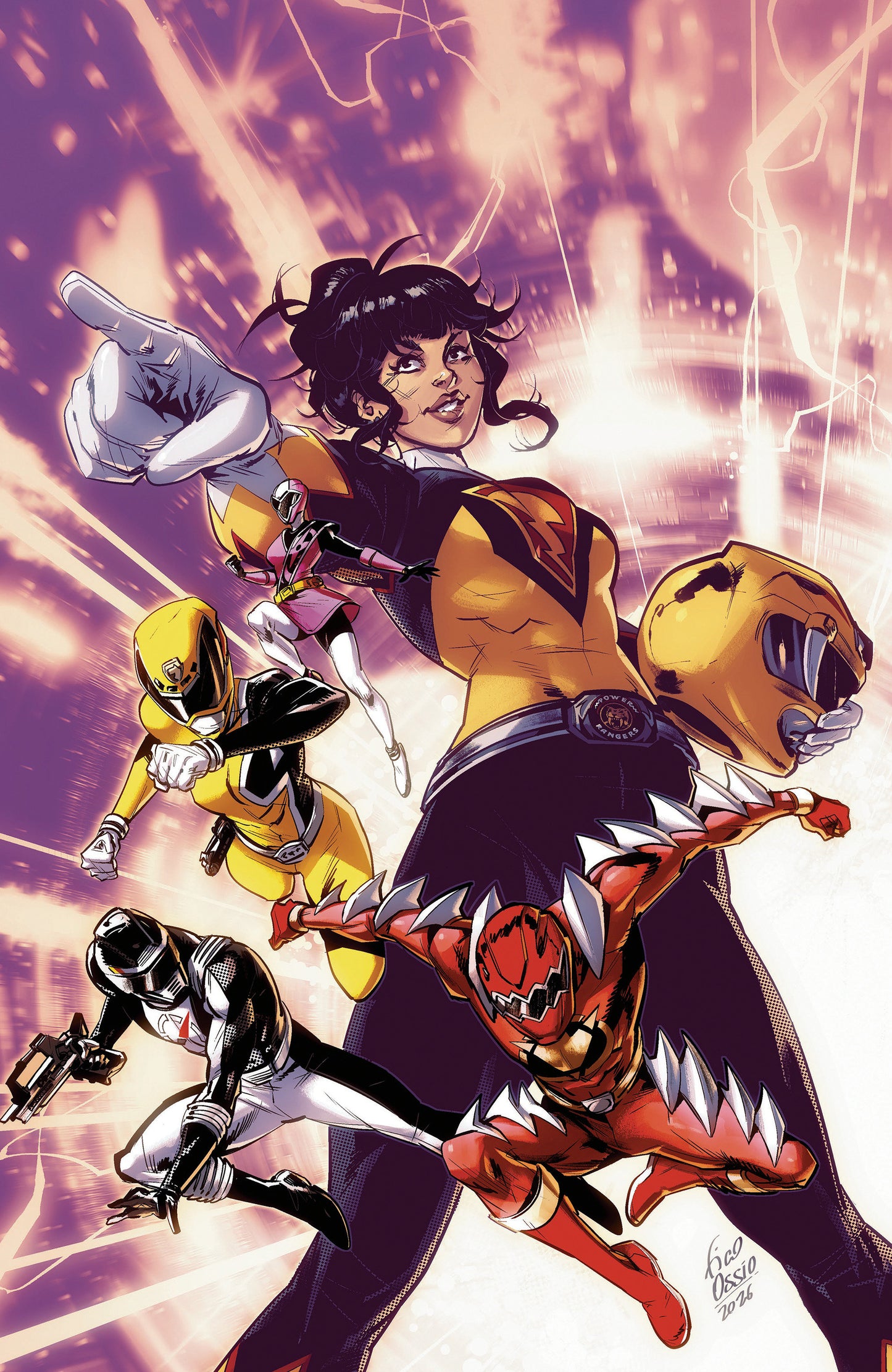 Power Rangers Unlimited #3 F 1:20 INCV Variant (Full Art, Ossio)