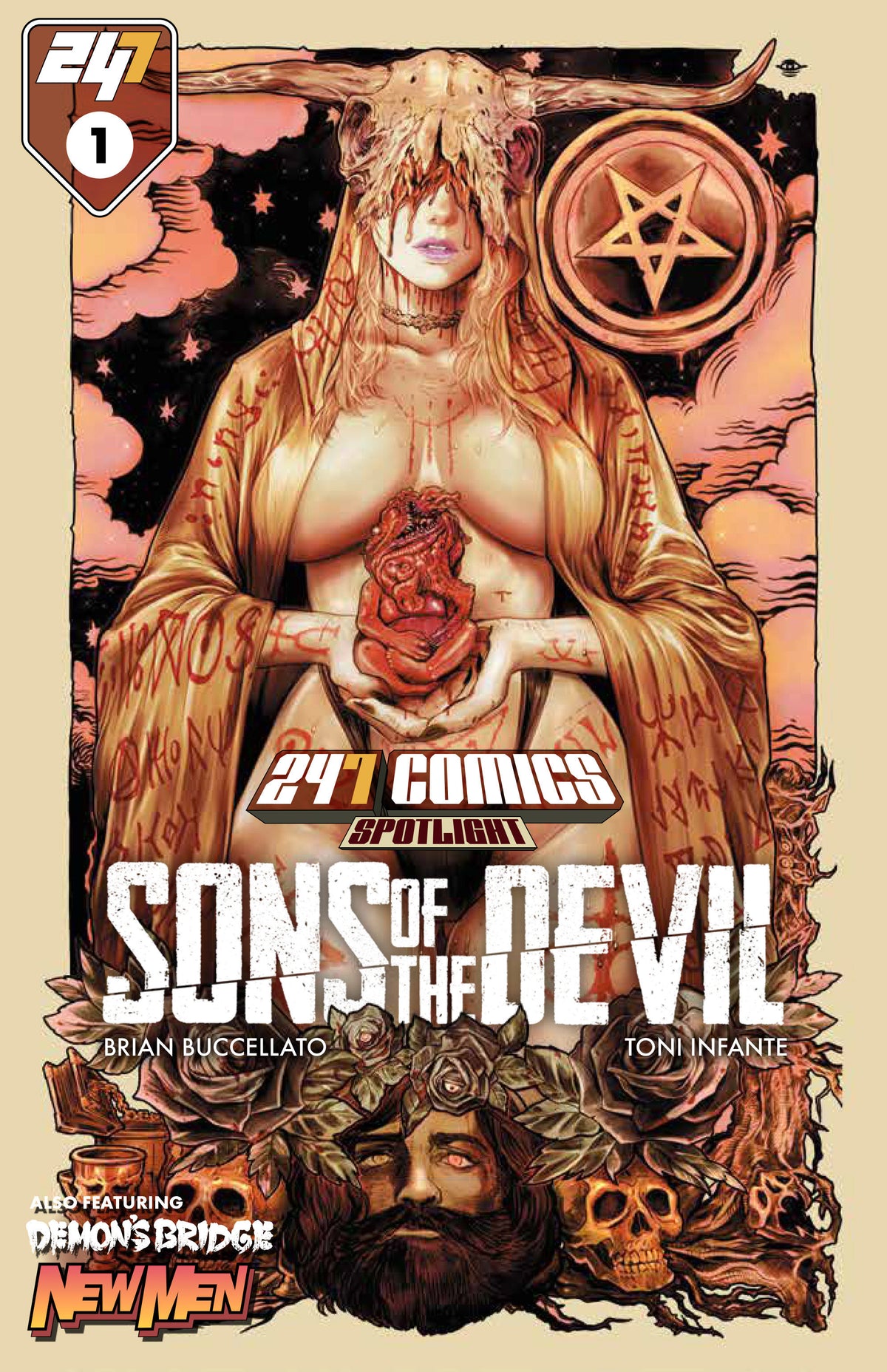 247 COMICS Presents / Spotlight #1 Cover H - Sons of the Devil Manga Var