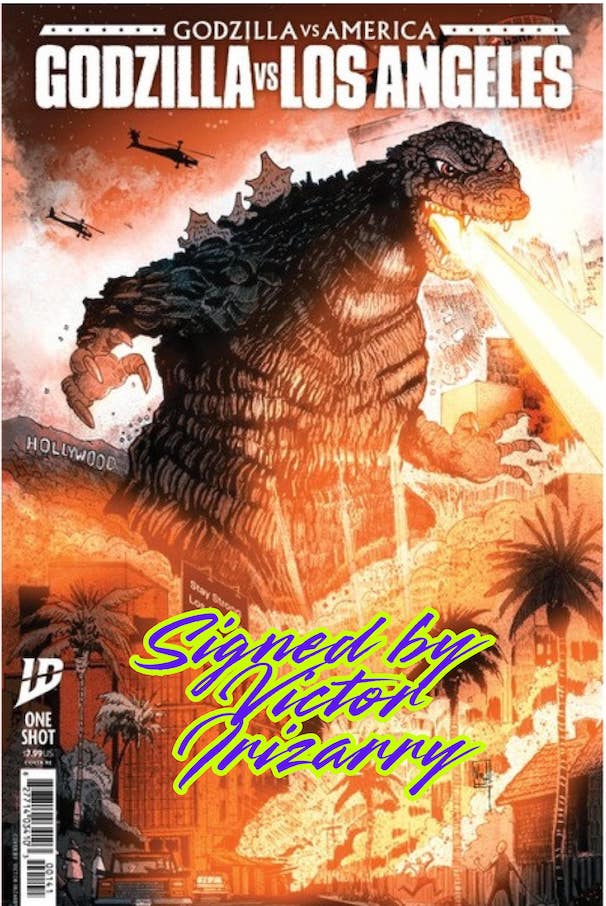 Godzilla vs Los Angeles Signature Trade