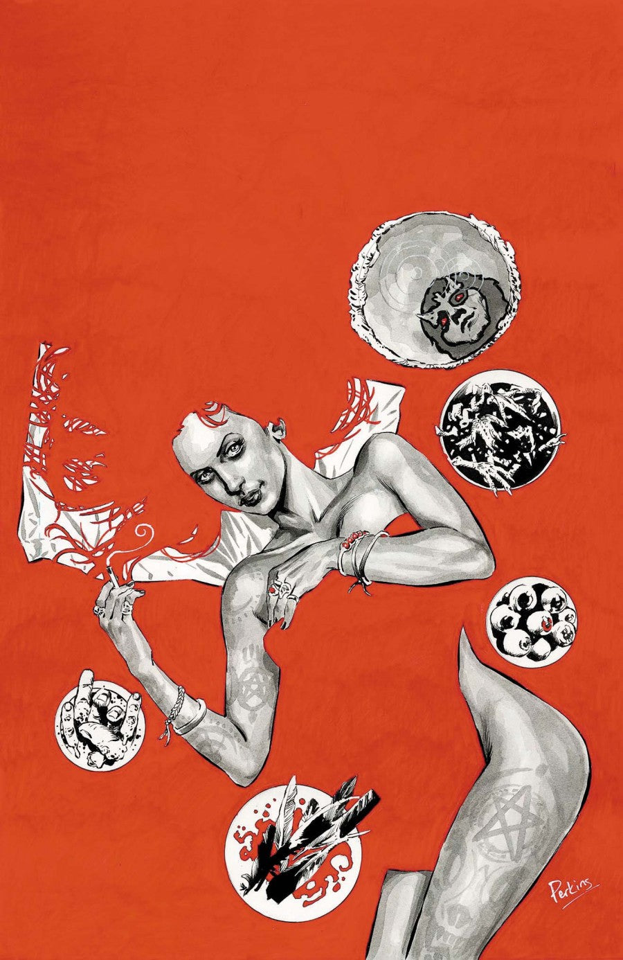 BLACK TOWER THE RAVEN CONSPIRACY #2 (OF 6) CVR A MIKE PERKINS (MR)