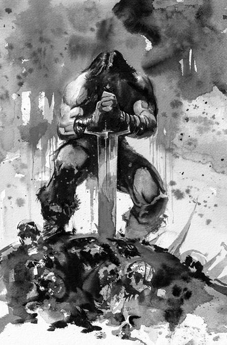 CIMMERIAN XUTHAL OF THE DUSK #3 (OF 3) CVR E INC 1:50 ITO B&W VIRGIN VAR (MR)