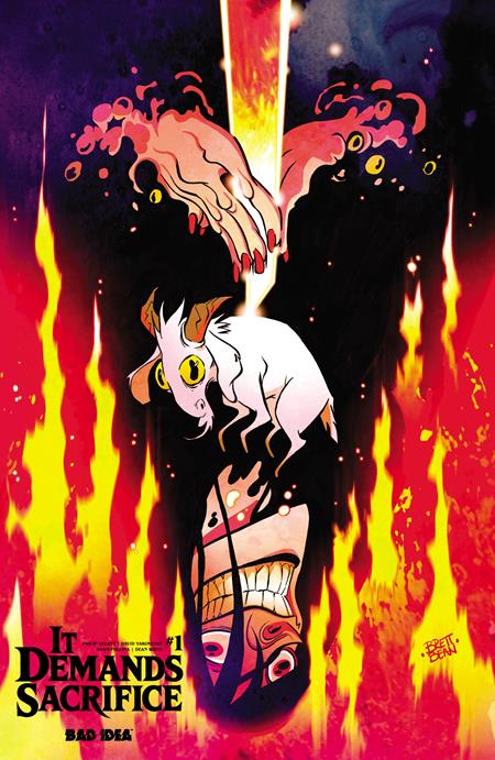 IT DEMANDS SACRIFICE #1 (OF 4) CVR H INC 1:100 BRETT BEAN VAR