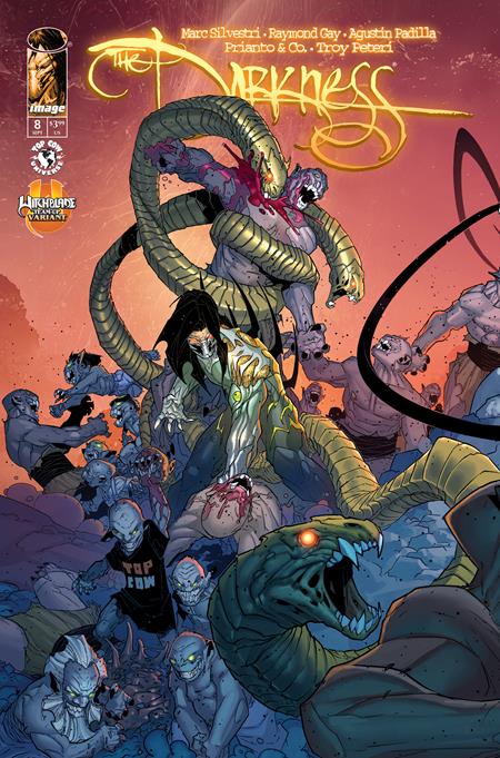 DARKNESS (2025) #8 CVR C PAT BOUTIN & STEVE FIRCHOW CONNECTING WITCHBLADE TEAM UP VAR