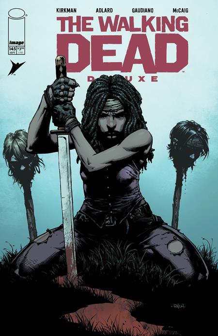 WALKING DEAD DELUXE #145 CVR A DAVID FINCH & DAVE MCCAIG (MR)