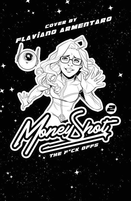 MONEY SHOT THE F* OFFS #2 (OF 5) CVR F FLAVIANO AREMENTARO NSFW BLACK BAG FULL ART VAR (MR)