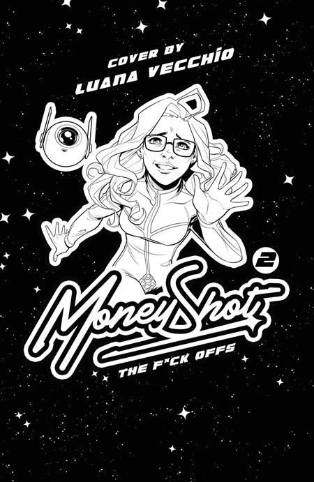 MONEY SHOT THE F* OFFS #2 (OF 5) CVR H LUANA VECCHIO NSFW BLACK BAG FULL ART VAR (MR)