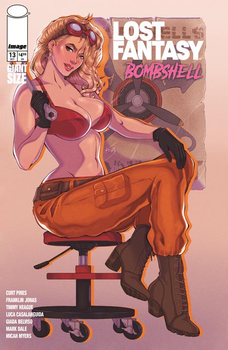 LOST FANTASY #13 CVR H KATT BLANCHETTE BOMBSHELL VAR