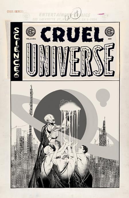 EC CRUEL UNIVERSE 2 #4 (OF 12) CVR D INC 1:20 NAOMI FRANQ B&W ARTIST EDITION VAR