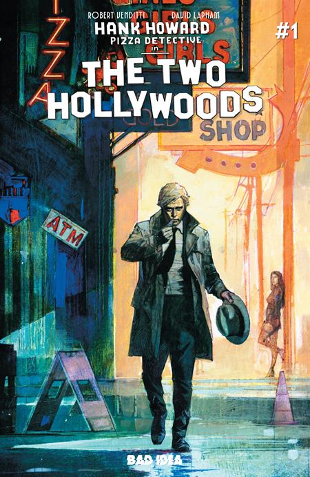 HANK HOWARD PIZZA DETECTIVE THE TWO HOLLYWOODS #1 (OF 2) CVR A ALEX MALEEV VAR