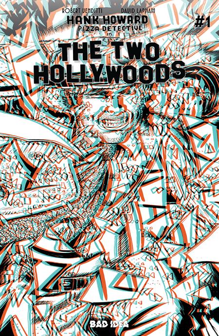 HANK HOWARD PIZZA DETECTIVE THE TWO HOLLYWOODS #1 (OF 2) CVR E 1:50 INC DAVID LAPHAM 3D EDITION VAR
