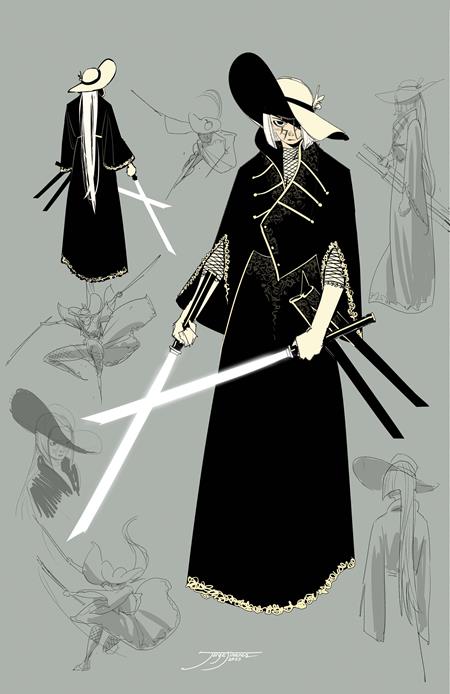 BATMAN #5 CVR G JORGE JIMENEZ LADY DEATH MAN DESIGN CARD STOCK VAR