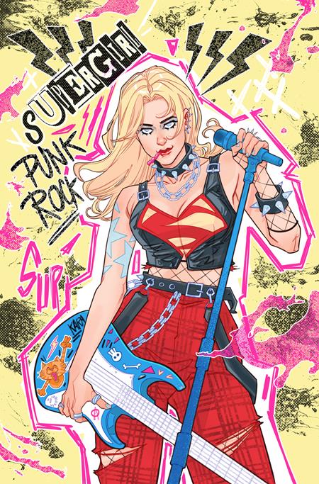 SUPERGIRL #9 CVR F MARGUERITE SAUVAGE PUNK ROCK CARD STOCK VAR