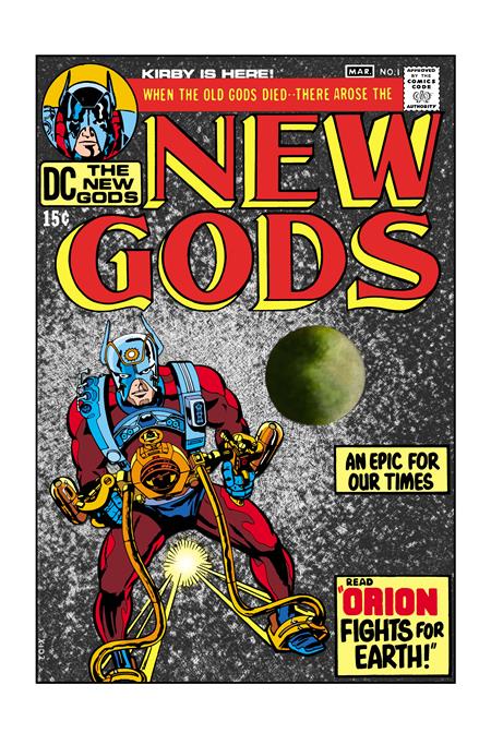 NEW GODS #1 FACSIMILE EDITION CVR A JACK KIRBY